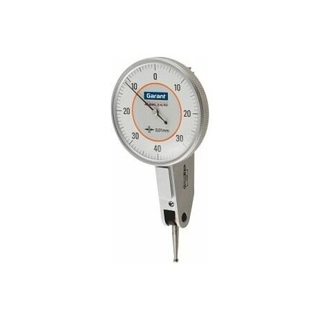 Garant Lever Dial Indicator, Contact Point Length: 14.5 mm, Measuring Range/Body Diameter: 0.4/40mm 436190 0,4/40